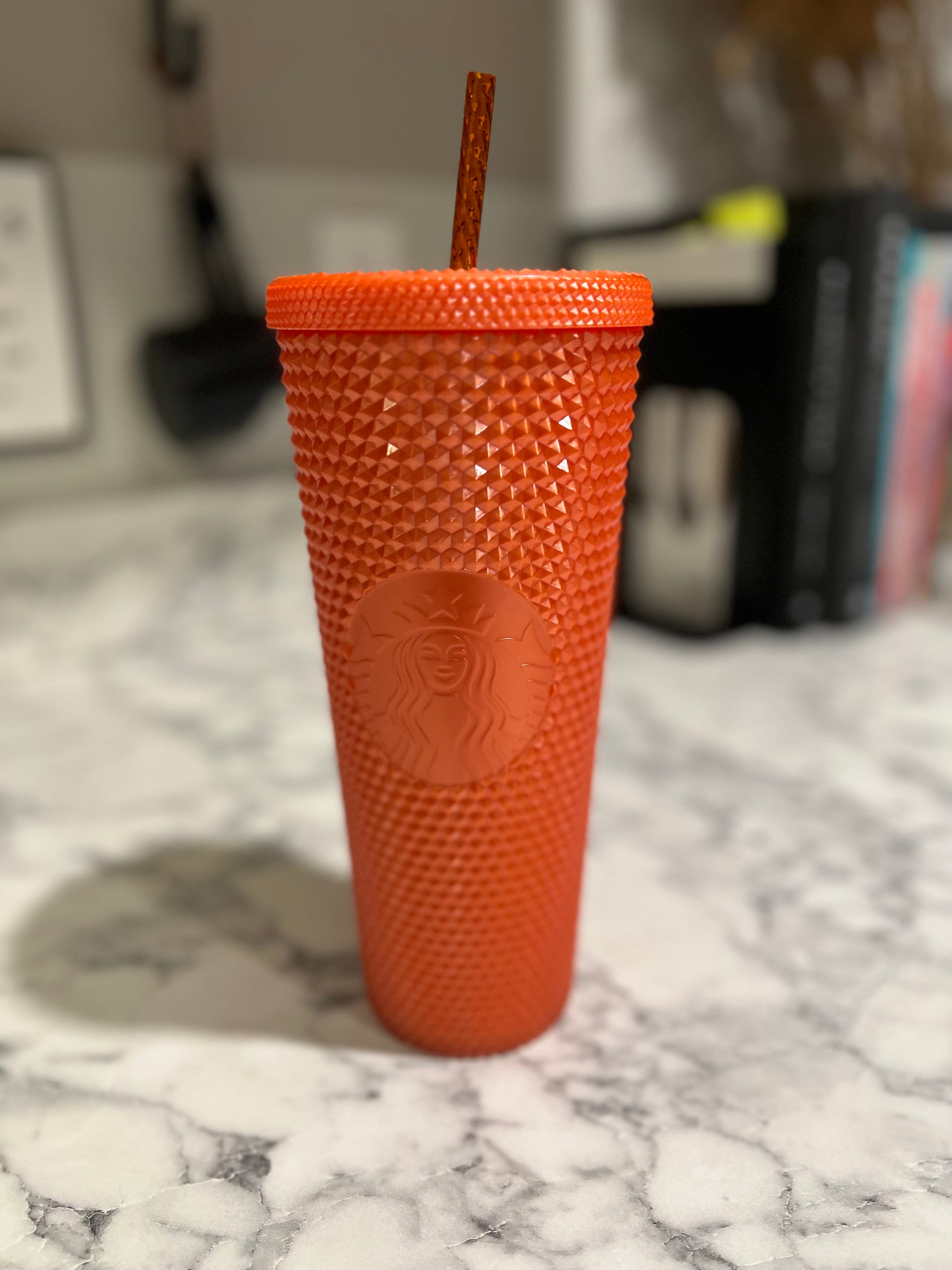 Orange Starbucks Cup: Bright and Citrusy Drinkware Option